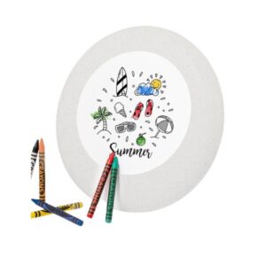 Frisbee para colorear